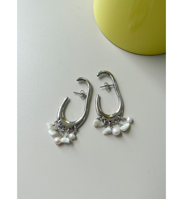 Ungrid「パールミックスコンビピアス」|ピアス|