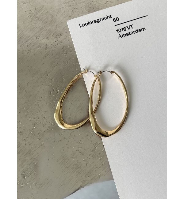 Ungrid「ビッグフープピアス」|ピアス|ゴールド