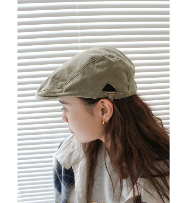 Ungrid「ウォッシュデザインハンチング」|ハンチング・ベレー帽|