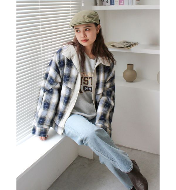 Ungrid「ウォッシュデザインハンチング」|ハンチング・ベレー帽|