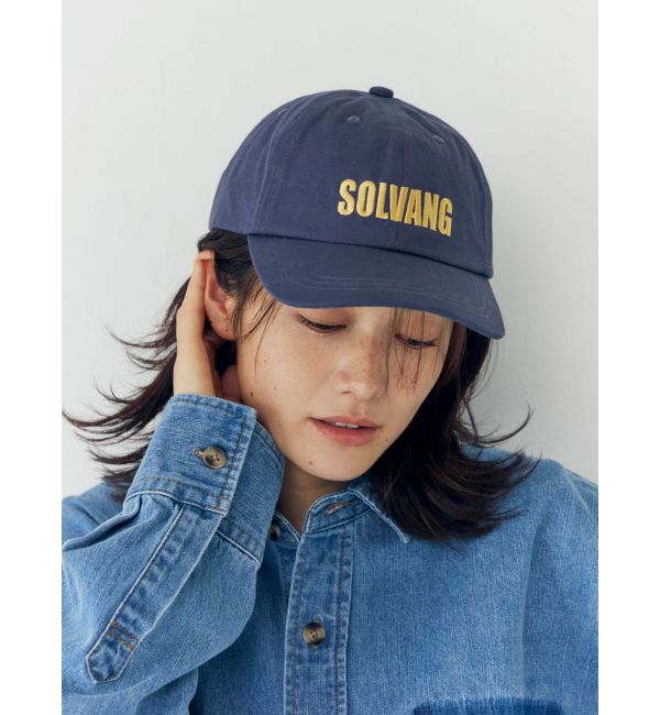 Ungrid「ロゴデザインキャップ」|キャップ・キャスケット|ネイビー