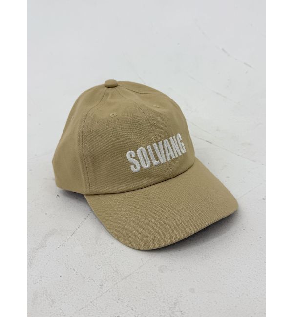 Ungrid「ロゴデザインキャップ」|キャップ・キャスケット|ベージュ