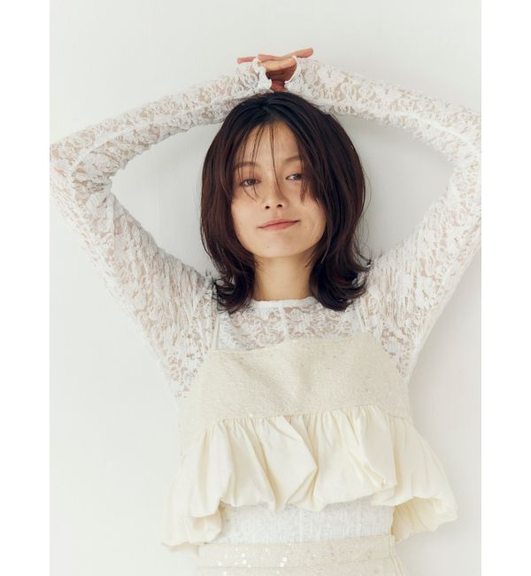 Ungrid「スパンコールバルーンビスチェ」|キャミソール|