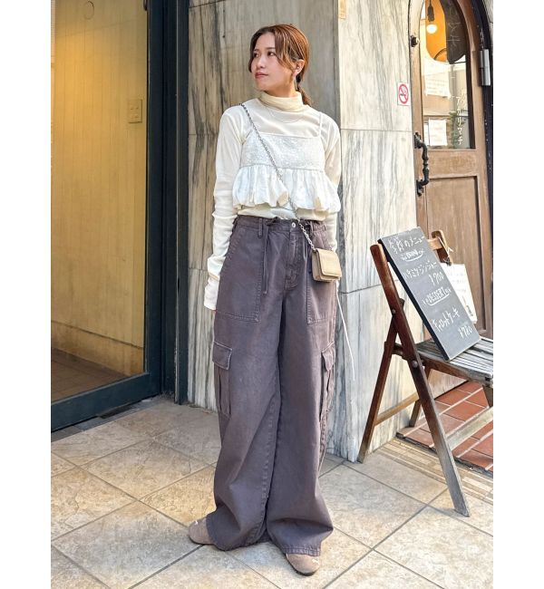 Ungrid「スパンコールバルーンビスチェ」|キャミソール|