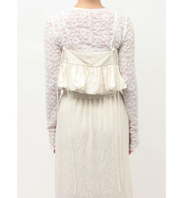 Ungrid「スパンコールバルーンビスチェ」|キャミソール|