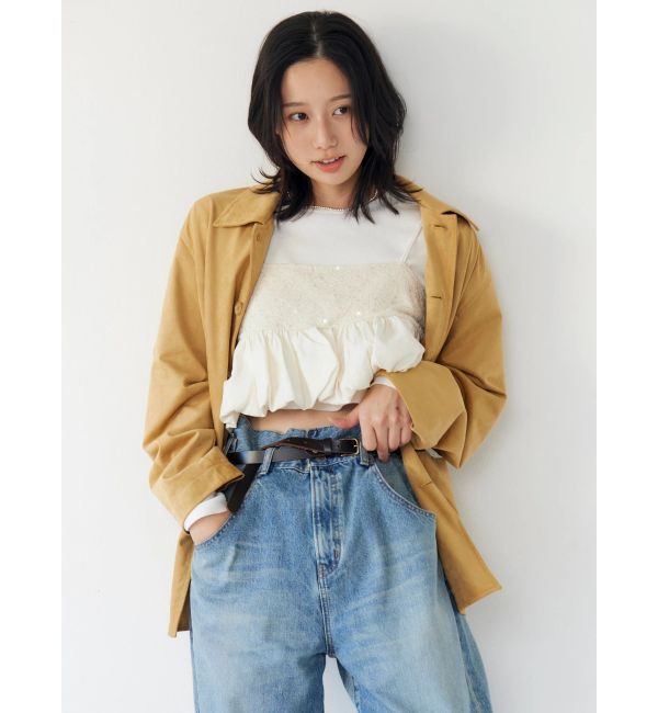 Ungrid「スパンコールバルーンビスチェ」|キャミソール|