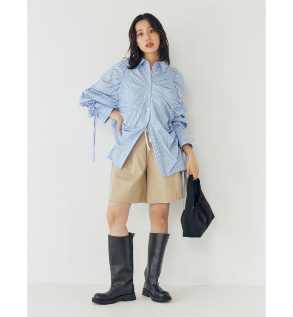 Ungrid「ギャザーデザインハンドバッグ」|ハンドバッグ|