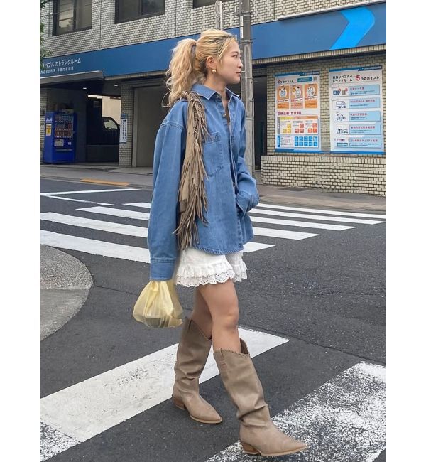 Ungrid「フリンジハンドバッグ」|ハンドバッグ|