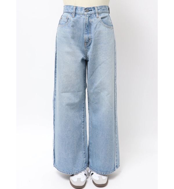 Ungrid「レースドッキングルーズデニム」|デニム|