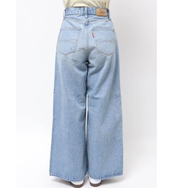 Ungrid「レースドッキングルーズデニム」|デニム|