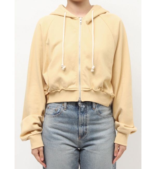 Ungrid「ダブルジップショートパーカー」|パーカー|