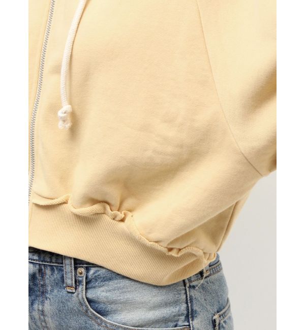 Ungrid「ダブルジップショートパーカー」|パーカー|