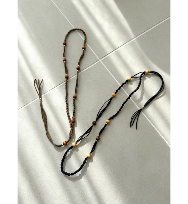 Ungrid「ウッドコンビネックレス」|ネックレス|