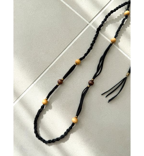 Ungrid「ウッドコンビネックレス」|ネックレス|