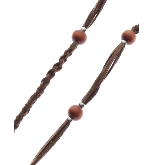 Ungrid「ウッドコンビネックレス」|ネックレス|