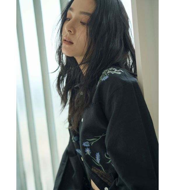 Ungrid「エンブロイダリーエスニックシャツ」|シャツ・ブラウス|