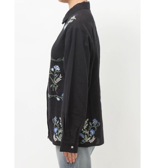 Ungrid「エンブロイダリーエスニックシャツ」|シャツ・ブラウス|