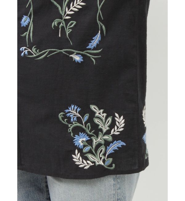 Ungrid「エンブロイダリーエスニックシャツ」|シャツ・ブラウス|