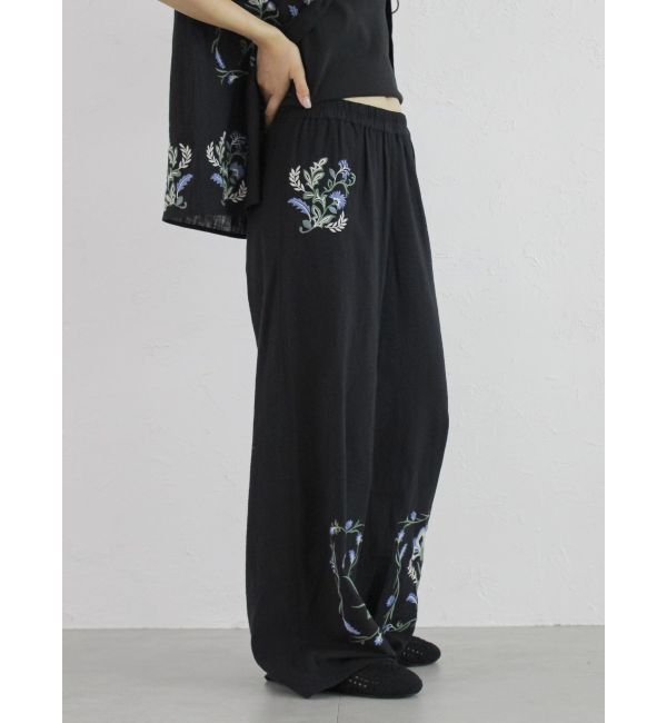 Ungrid「エンブロイダリーエスニックラフパンツ」|その他|