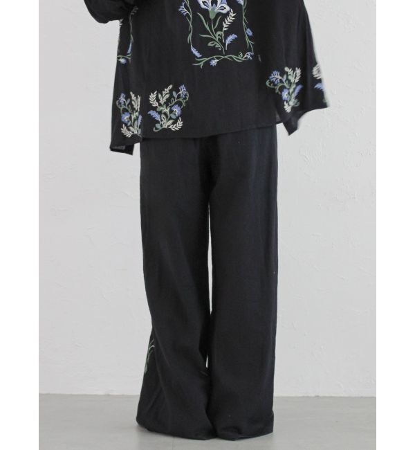 Ungrid「エンブロイダリーエスニックラフパンツ」|その他|