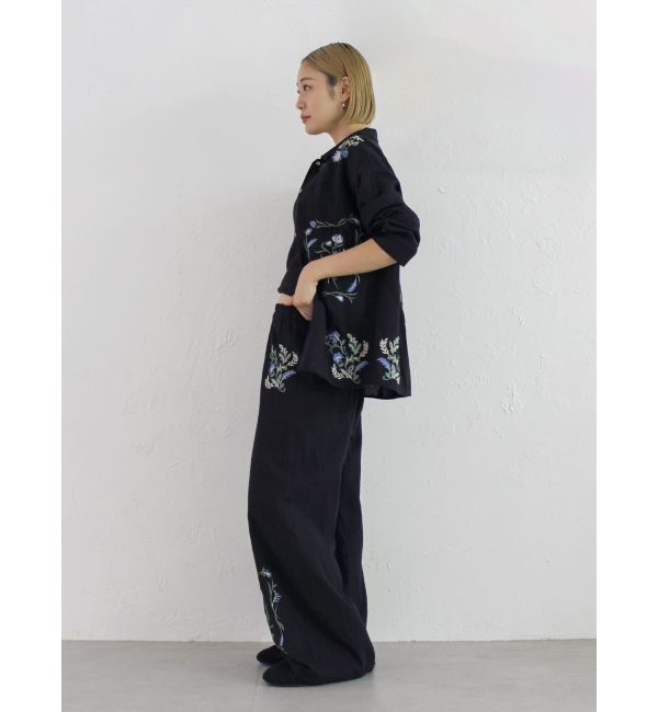 Ungrid「エンブロイダリーエスニックラフパンツ」|その他|