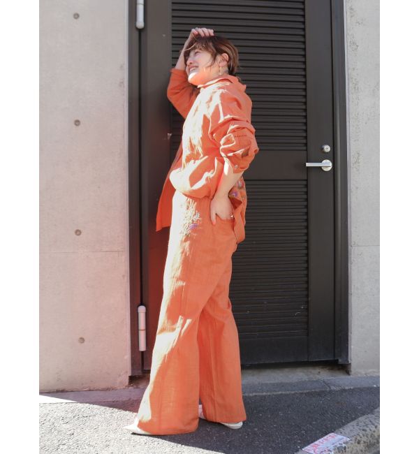 Ungrid「エンブロイダリーエスニックラフパンツ」|その他|