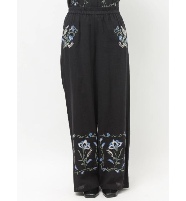 Ungrid「エンブロイダリーエスニックラフパンツ」|その他|