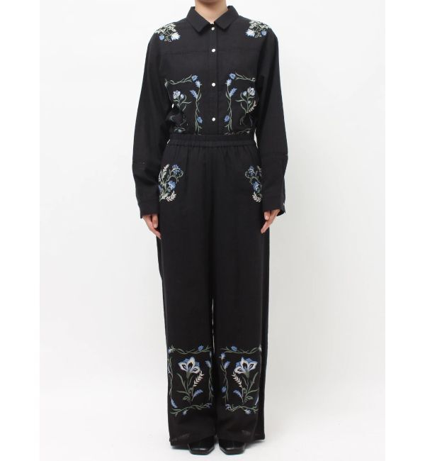 Ungrid「エンブロイダリーエスニックラフパンツ」|その他|