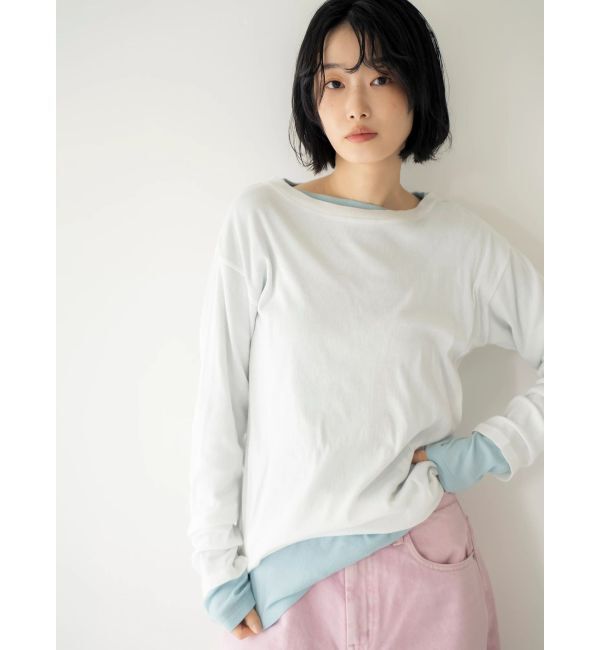 Ungrid「シアーフィットロングスリーブTee」|Tシャツ・カットソー|