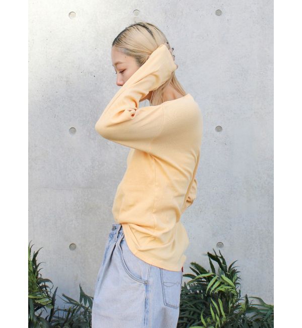 Ungrid「シアーフィットロングスリーブTee」|Tシャツ・カットソー|