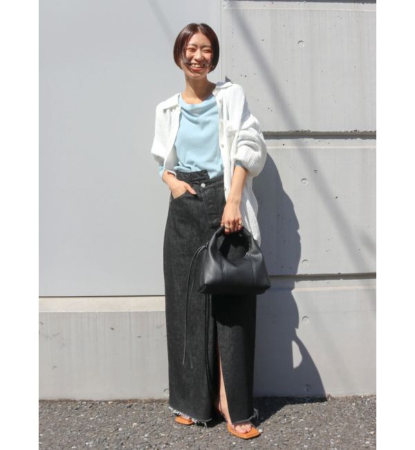 Ungrid「シアーフィットロングスリーブTee」|Tシャツ・カットソー|