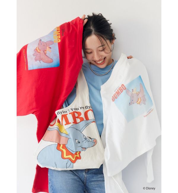 Ungrid「ダンボデザインロングスリーブTee」|Tシャツ・カットソー|