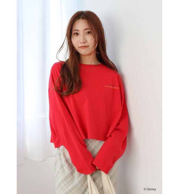 Ungrid「ダンボデザインロングスリーブTee」|Tシャツ・カットソー|