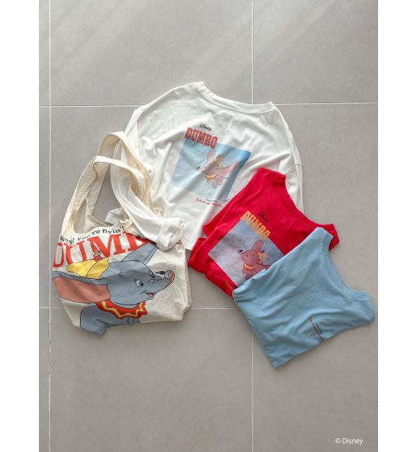 Ungrid「ダンボデザインロングスリーブTee」|Tシャツ・カットソー|