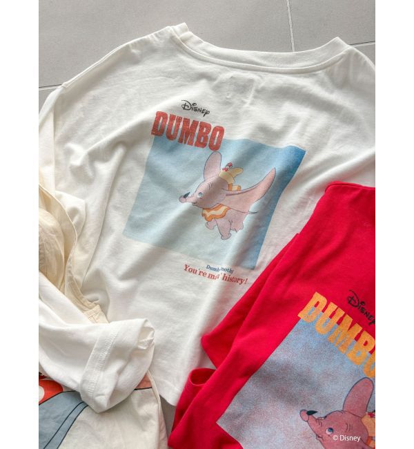 Ungrid「ダンボデザインロングスリーブTee」|Tシャツ・カットソー|