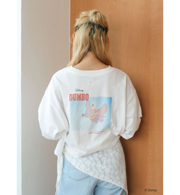 Ungrid「ダンボデザインロングスリーブTee」|Tシャツ・カットソー|