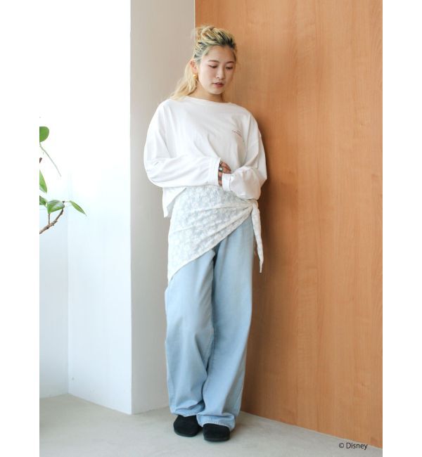 Ungrid「ダンボデザインロングスリーブTee」|Tシャツ・カットソー|