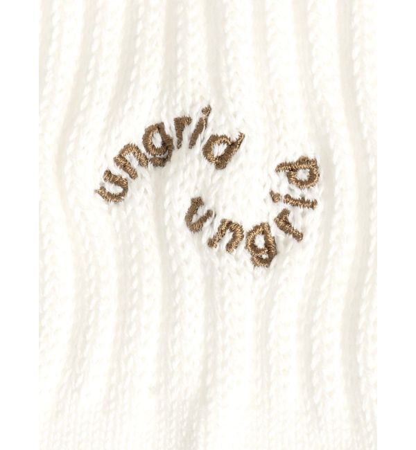 Ungrid「【Ungrid&times;靴下屋】刺繍アメリブ2pacソックス」|ソックス|