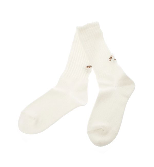 Ungrid「【Ungrid&times;靴下屋】刺繍アメリブ2pacソックス」|ソックス|