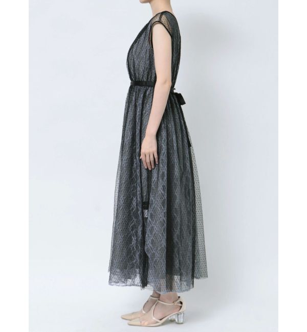 LAGUNAMOON「LADYチュールレイヤードレースワンピース」|ワンピース|