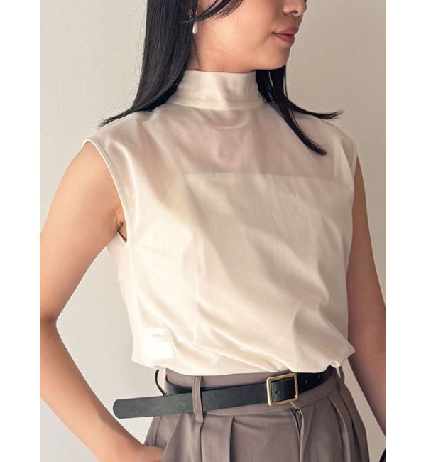 LAGUNAMOON「2WAYメッシュボウタイブラウス」|シャツ・ブラウス|