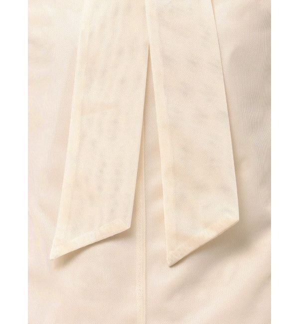 LAGUNAMOON「2WAYメッシュボウタイブラウス」|シャツ・ブラウス|