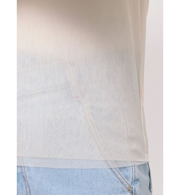 LAGUNAMOON「ノースリーブオフショルチュールトップス」|Tシャツ・カットソー|