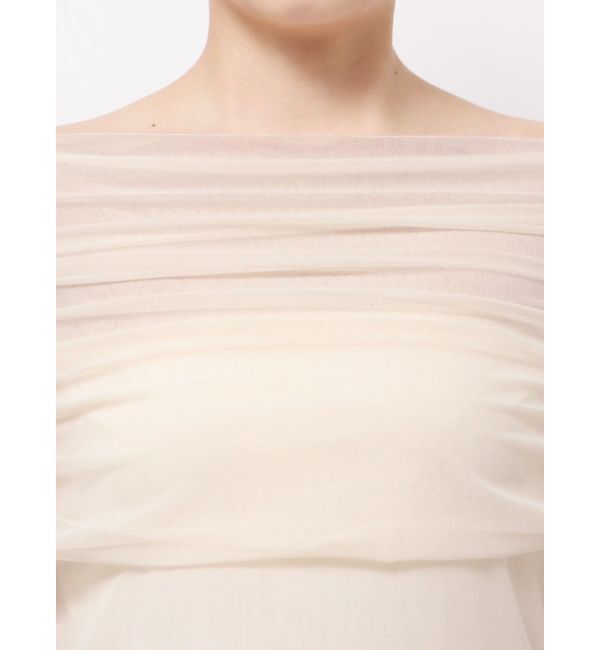 LAGUNAMOON「ノースリーブオフショルチュールトップス」|Tシャツ・カットソー|