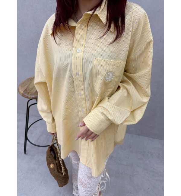 EVRIS「SUNNYオーバーサイズシャツ」|シャツ・ブラウス|