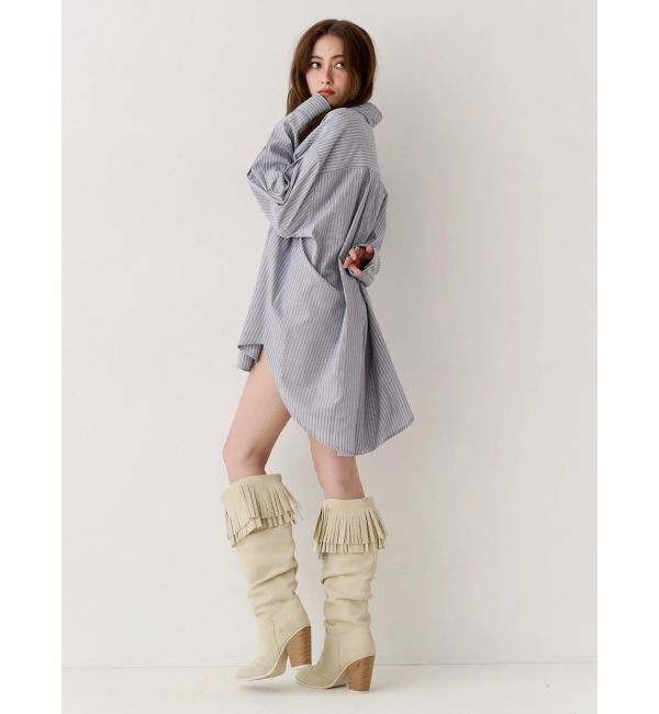 EVRIS「SUNNYオーバーサイズシャツ」|シャツ・ブラウス|