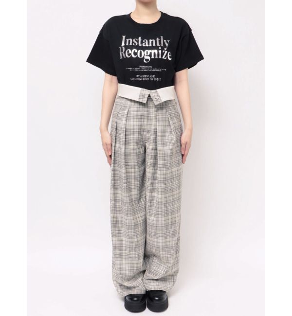 jouetie「ターンバックウエストルーズパンツ」|その他|