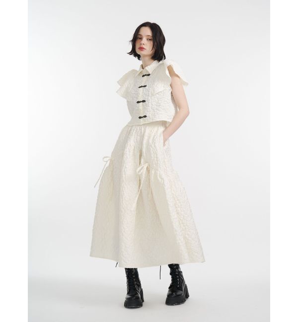 jouetie「フレアスリーブチャイナブラウス」|シャツ・ブラウス|