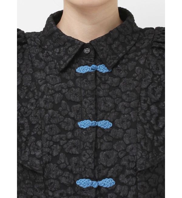 jouetie「フレアスリーブチャイナブラウス」|シャツ・ブラウス|