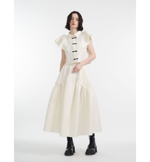 jouetie「フレアスリーブチャイナブラウス」|シャツ・ブラウス|